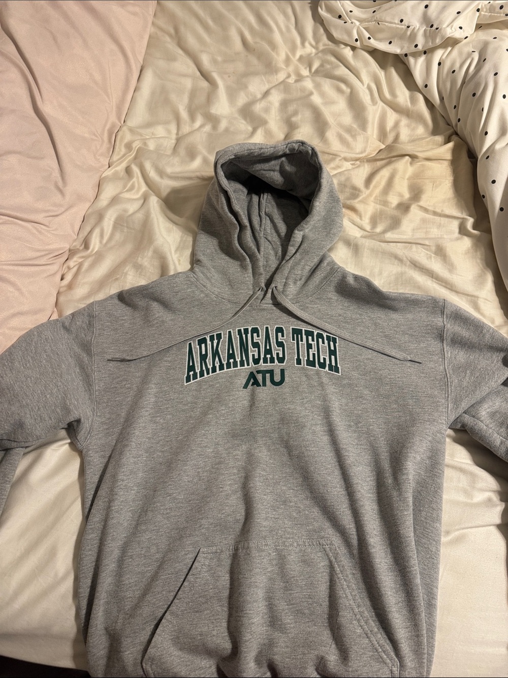 Arkansas Tech University fleece hoodie